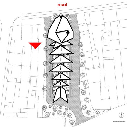 Ein Schaubild von Ofis arhitekti